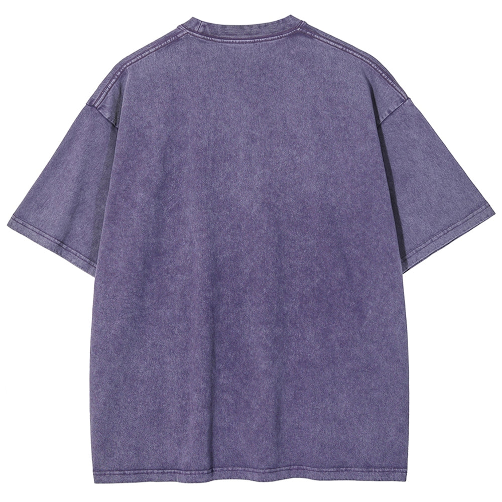Demon Slayer Unisex Fit Washed T-Shirt 2507024163