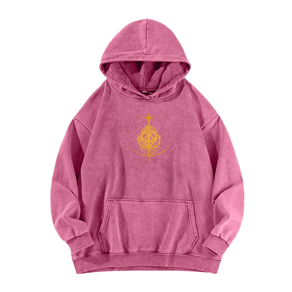 Elden Ring Casual Washed Hoodie 2507012107