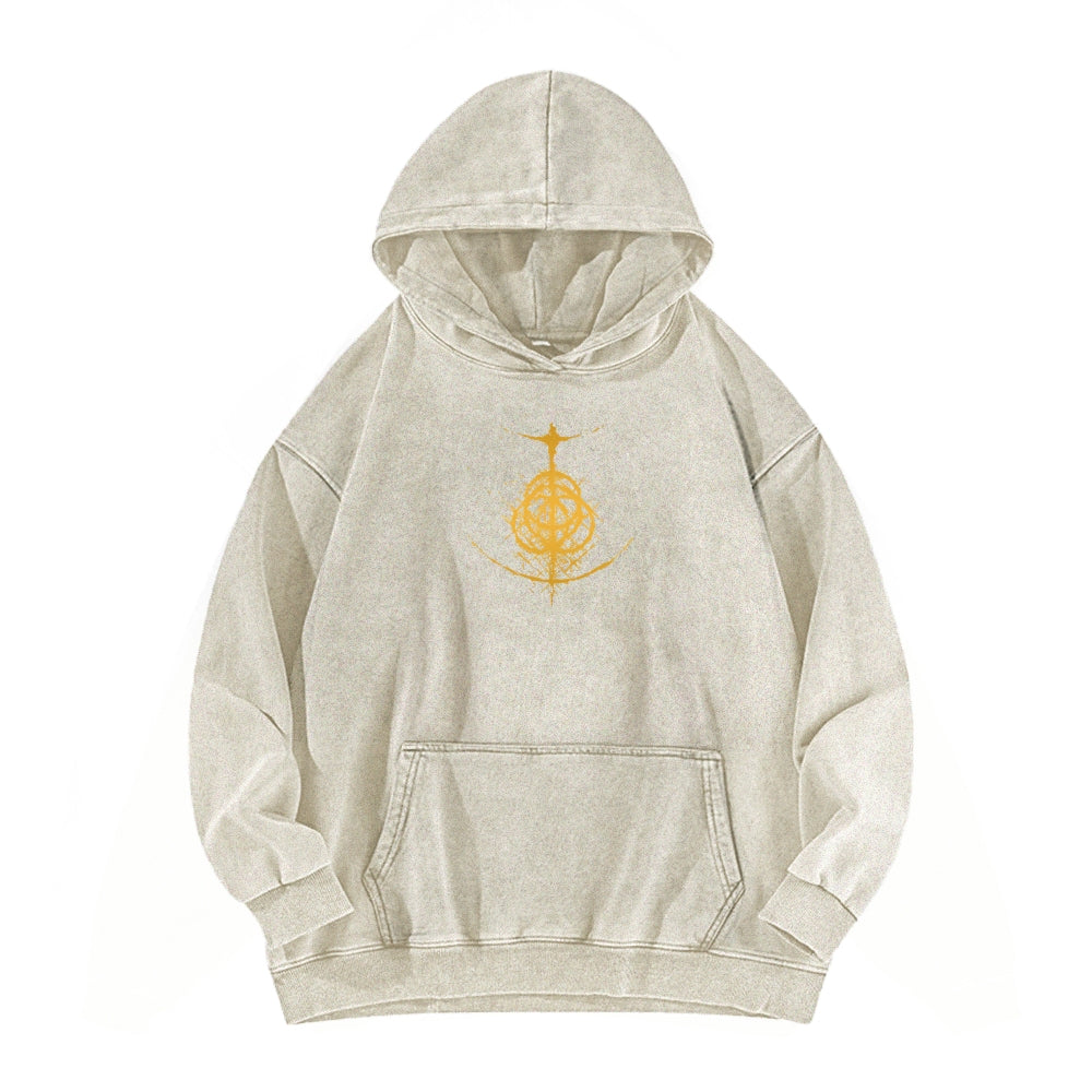 Elden Ring Casual Washed Hoodie 2507012107