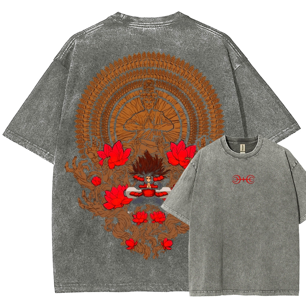 Naruto Unisex Fit Washed T-Shirt 2507012467