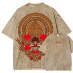 Naruto Unisex Fit Washed T-Shirt 2507012467