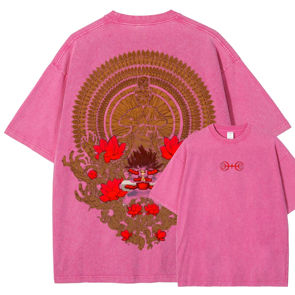 Naruto Unisex Fit Washed T-Shirt 2507012467