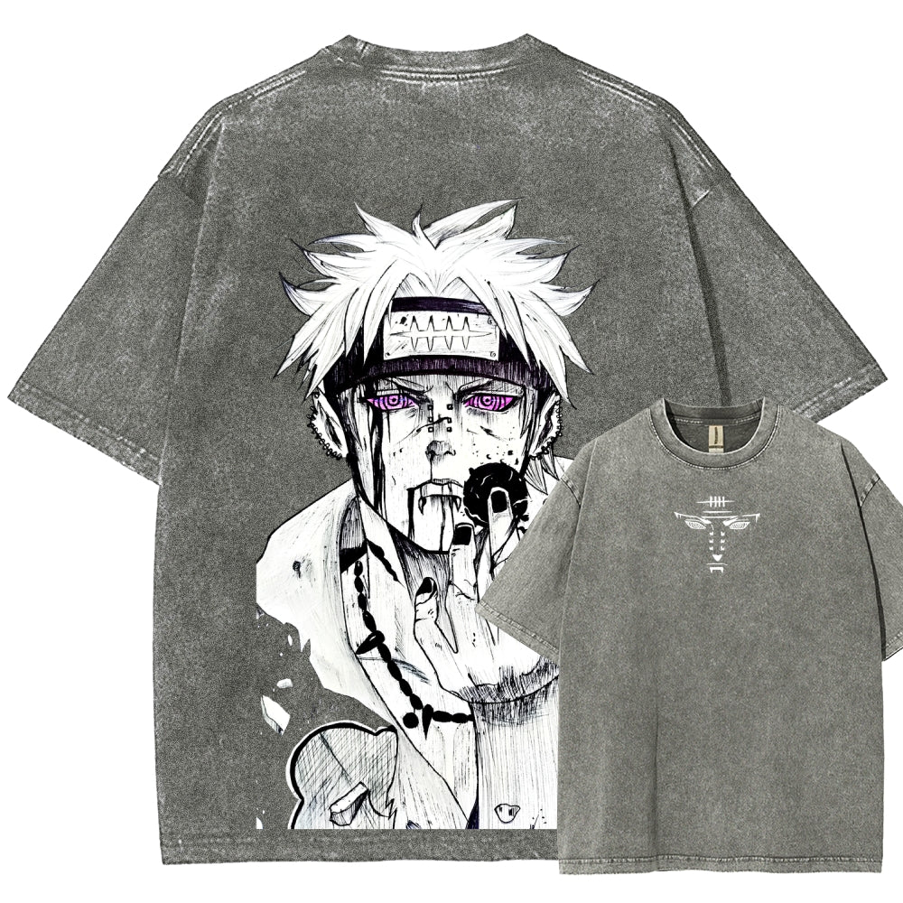 Naturo Unisex Fit Washed T-Shirt 2507024103
