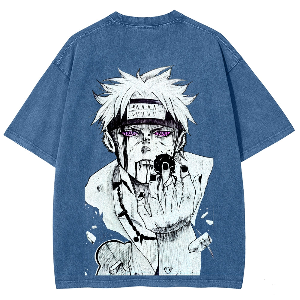 Naturo Unisex Fit Washed T-Shirt 2507024103