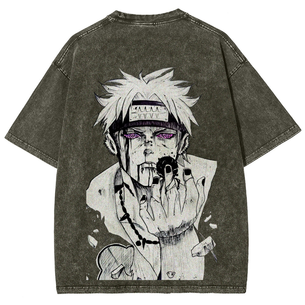 Naturo Unisex Fit Washed T-Shirt 2507024103