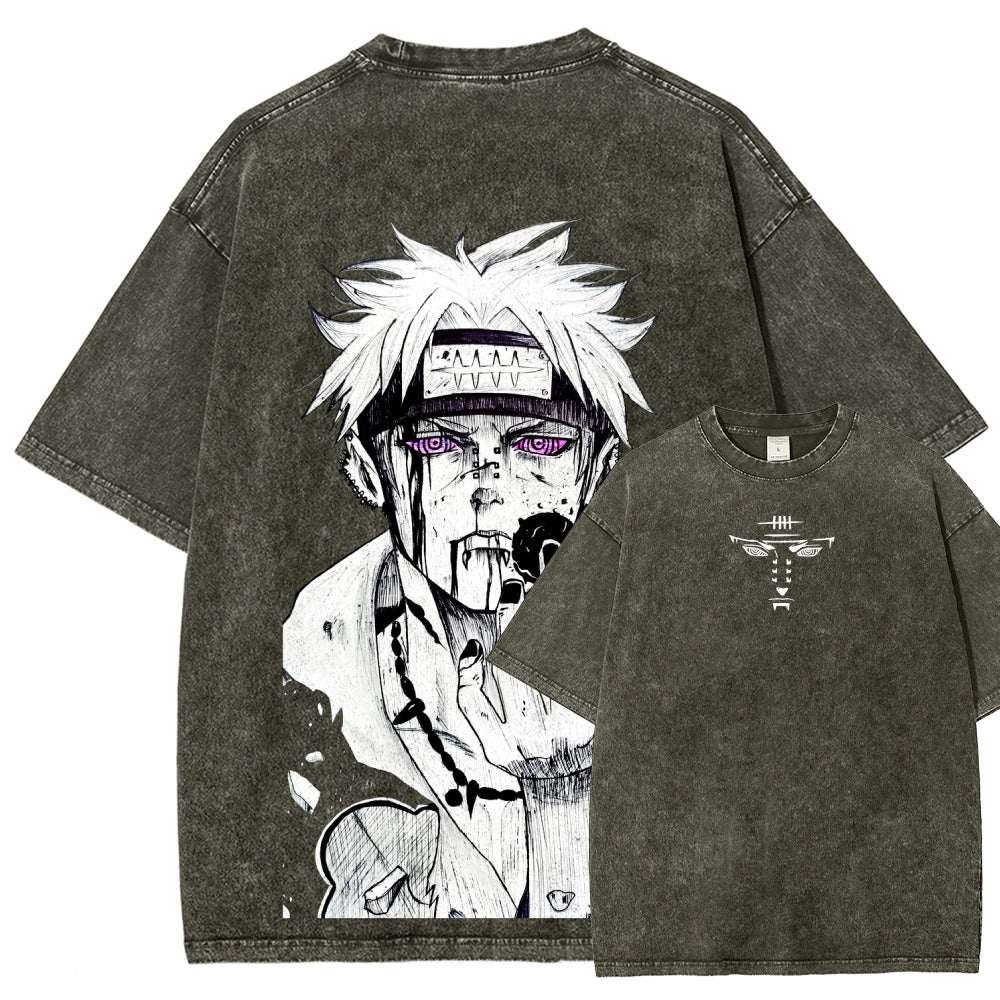 Naturo Unisex Fit Washed T-Shirt 2507024103