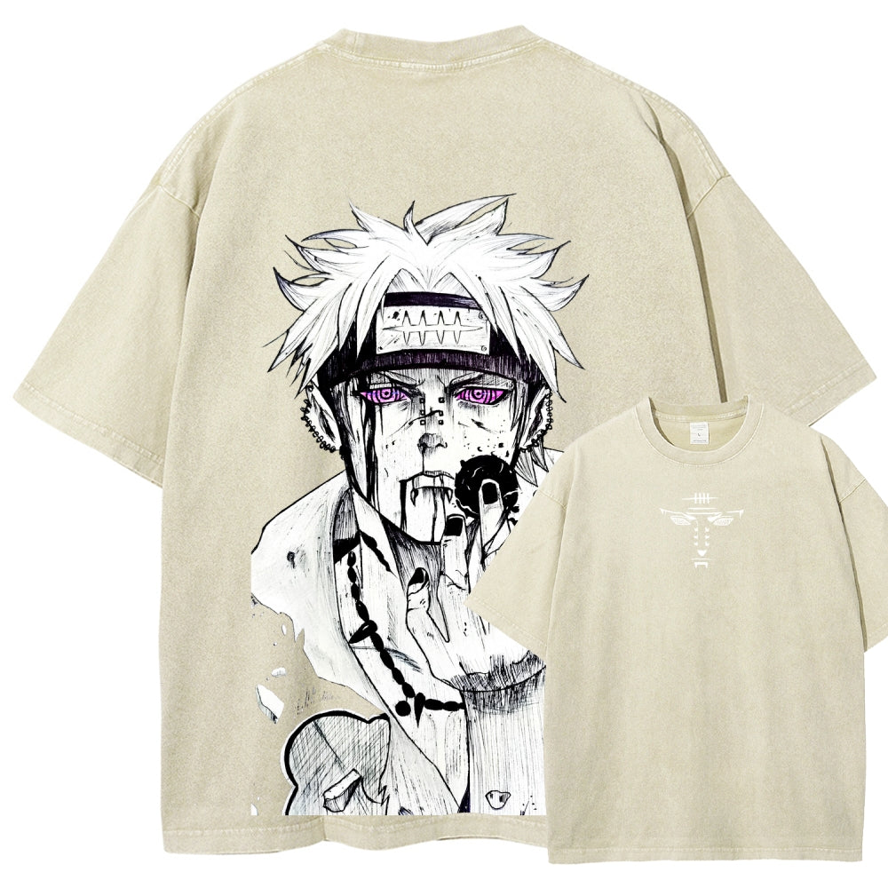 Naturo Unisex Fit Washed T-Shirt 2507024103