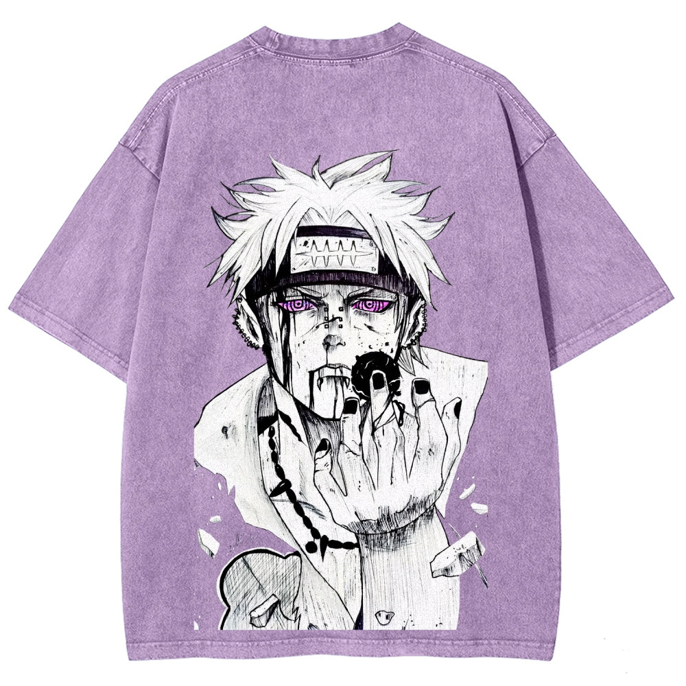 Naturo Unisex Fit Washed T-Shirt 2507024103