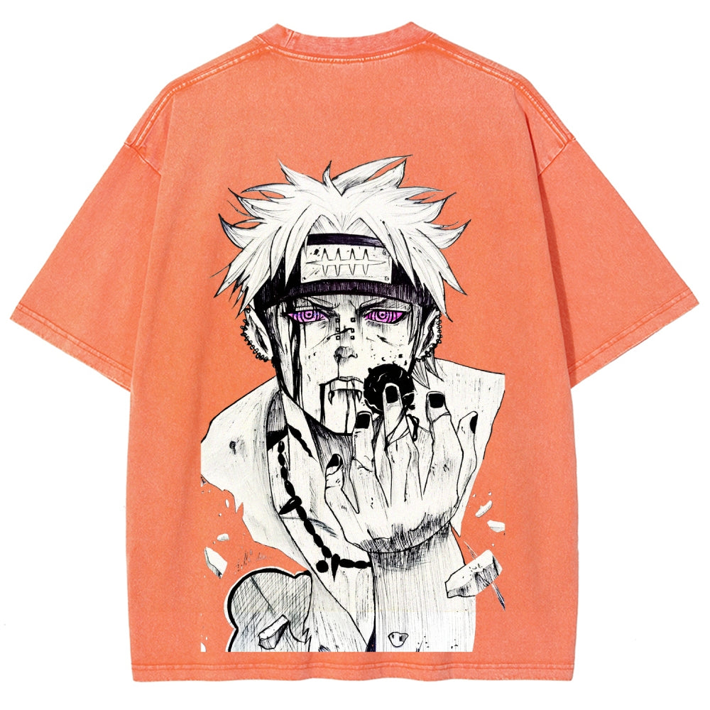 Naturo Unisex Fit Washed T-Shirt 2507024103