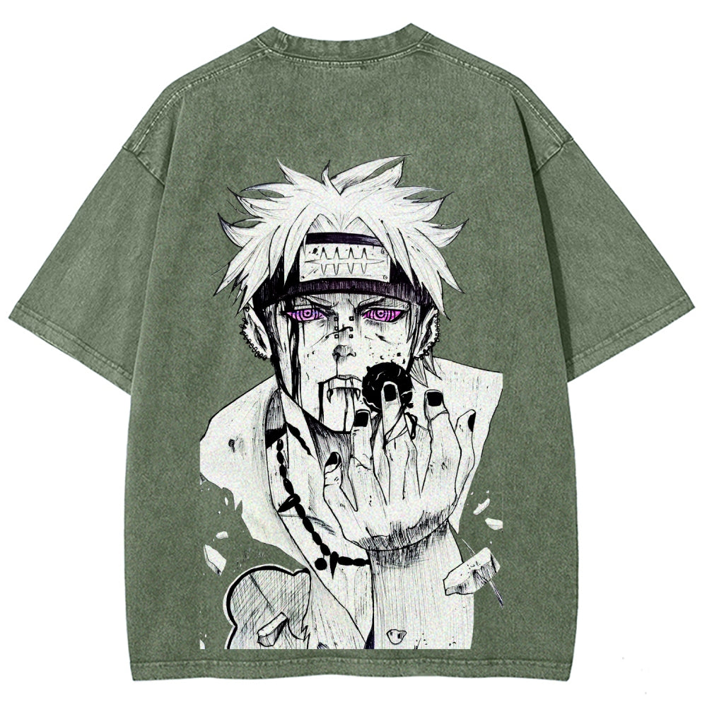 Naturo Unisex Fit Washed T-Shirt 2507024103
