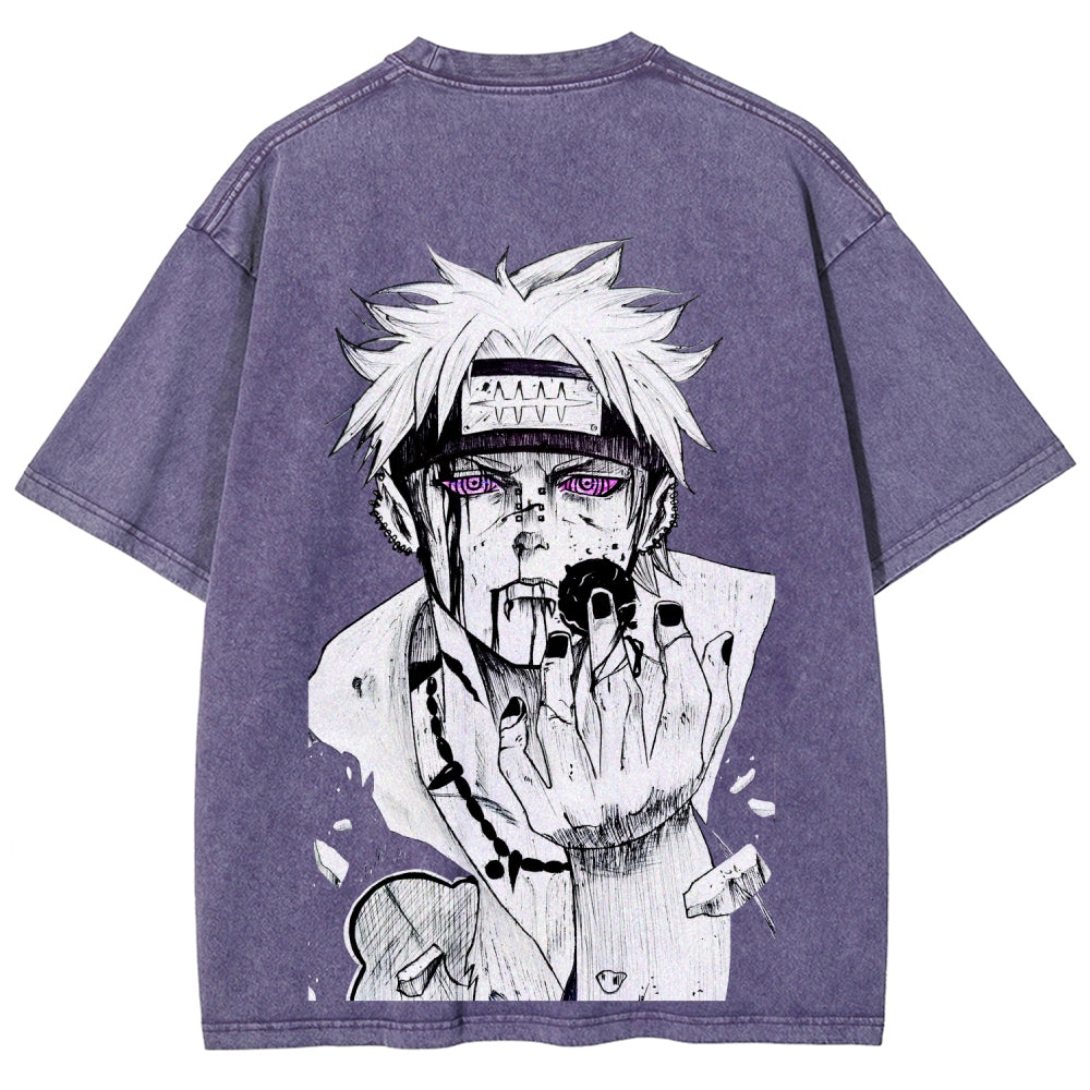 Naturo Unisex Fit Washed T-Shirt 2507024103