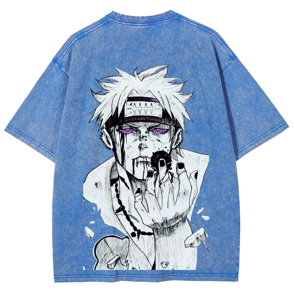 Naturo Unisex Fit Washed T-Shirt 2507024103
