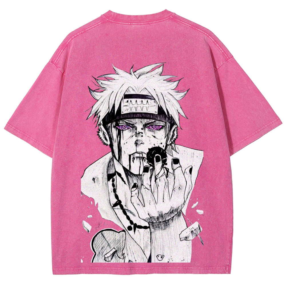 Naturo Unisex Fit Washed T-Shirt 2507024103