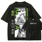 Demon Slayer Unisex Fit Washed T-Shirt 2507024148