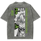 Demon Slayer Unisex Fit Washed T-Shirt 2507024148