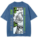 Demon Slayer Unisex Fit Washed T-Shirt 2507024148