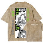 Demon Slayer Unisex Fit Washed T-Shirt 2507024148