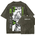 Demon Slayer Unisex Fit Washed T-Shirt 2507024148