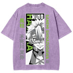 Demon Slayer Unisex Fit Washed T-Shirt 2507024148