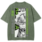 Demon Slayer Unisex Fit Washed T-Shirt 2507024148