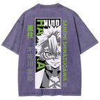 Demon Slayer Unisex Fit Washed T-Shirt 2507024148