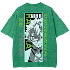 Demon Slayer Unisex Fit Washed T-Shirt 2507024148