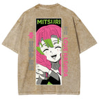 Demon Slayer Unisex Fit Washed T-Shirt 2507024154