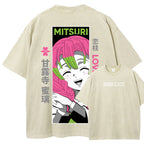 Demon Slayer Unisex Fit Washed T-Shirt 2507024154