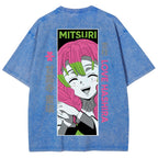 Demon Slayer Unisex Fit Washed T-Shirt 2507024154