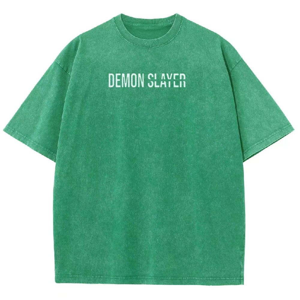 Demon Slayer Unisex Fit Washed T-Shirt 2507024154