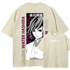 Demon Slayer Unisex Fit Washed T-Shirt 2507024156