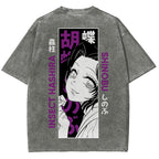 Demon Slayer Unisex Fit Washed T-Shirt 2507024159