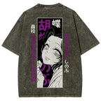 Demon Slayer Unisex Fit Washed T-Shirt 2507024159