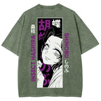 Demon Slayer Unisex Fit Washed T-Shirt 2507024159