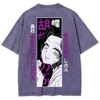 Demon Slayer Unisex Fit Washed T-Shirt 2507024159