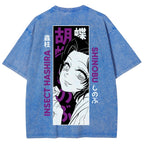 Demon Slayer Unisex Fit Washed T-Shirt 2507024159