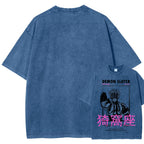 Demon Slayer Unisex Fit Washed T-Shirt 2507024163