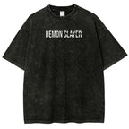 Demon Slayer Unisex Fit Washed T-Shirt 2507024192