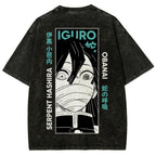 Demon Slayer Unisex Fit Washed T-Shirt 2507024192