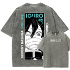 Demon Slayer Unisex Fit Washed T-Shirt 2507024192