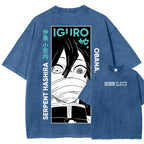 Demon Slayer Unisex Fit Washed T-Shirt 2507024192