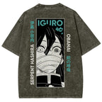 Demon Slayer Unisex Fit Washed T-Shirt 2507024192