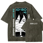 Demon Slayer Unisex Fit Washed T-Shirt 2507024192