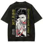 Demon Slayer Unisex Fit Washed T-Shirt 2507024195