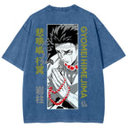 Demon Slayer Unisex Fit Washed T-Shirt 2507024195