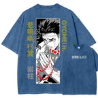 Demon Slayer Unisex Fit Washed T-Shirt 2507024195