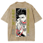 Demon Slayer Unisex Fit Washed T-Shirt 2507024195