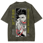 Demon Slayer Unisex Fit Washed T-Shirt 2507024195