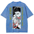 Demon Slayer Unisex Fit Washed T-Shirt 2507024195