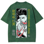 Demon Slayer Unisex Fit Washed T-Shirt 2507024195